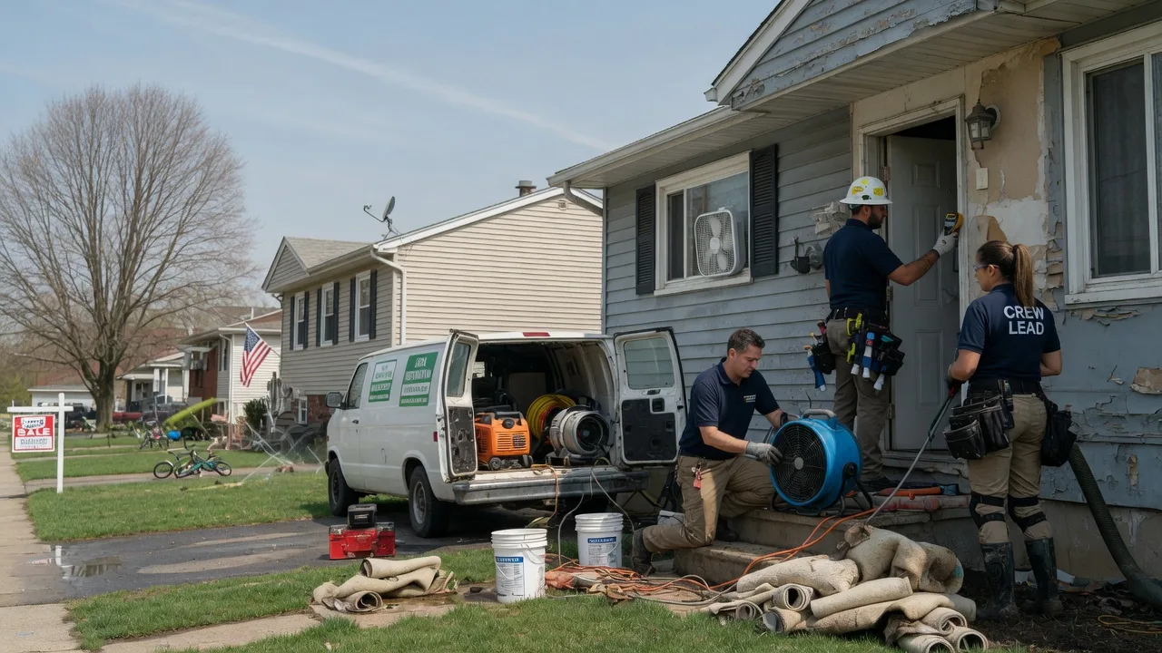 Flood Cleanup in Camp Lejeune, NC near me